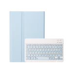 Bao da máy tính bảng bàn phím Bluetooth siêu mỏng họa tiết da cừu A10B có ngăn đựng bút cho iPad 11 2025 / thế hệ 10 10.9 2022, A10B