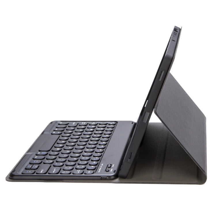 Bao da bàn phím Bluetooth vân da cừu cho iPad 11 2025 / Thế hệ 10 10.9 2022 YA10B có khe đựng bút, YA10B