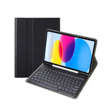 Bao da bàn phím Bluetooth vân da cừu cho iPad 11 2025 / Thế hệ 10 10.9 2022 YA10B có khe đựng bút, YA10B