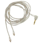 ZS0089 Cáp âm thanh tai nghe mã hóa cho Shure SE535 SE215 UE900 W40 SE425, ZS0089 màu trắng