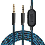 Cáp âm thanh phiên bản điều khiển có dây cho tai nghe chơi game Logitech Astro A10 A40 A30, phiên bản điều khiển có dây