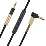 ZS0010 Phiên bản điều khiển có dây Dây tai nghe 3.5mm sang 2.5mm cho Sennheiser HD518 HD558 HD598 HD579 559, Phiên bản điều khiển có dây