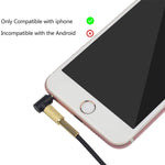 ZS0010 Phiên bản điều khiển có dây Dây tai nghe 3.5mm sang 2.5mm cho Sennheiser HD518 HD558 HD598 HD579 559, Phiên bản điều khiển có dây