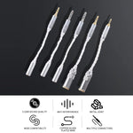 Cáp chuyển đổi cân bằng 3.5mm đực sang 4.4mm cái, 3.5mm đực sang 4.4mm cái