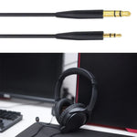 Cáp âm thanh tai nghe 3.5mm sang 2.5mm cho BOSE SoundTrue QC35 QC25 OE2, ZS0138 Đen, ZS0138 Trắng