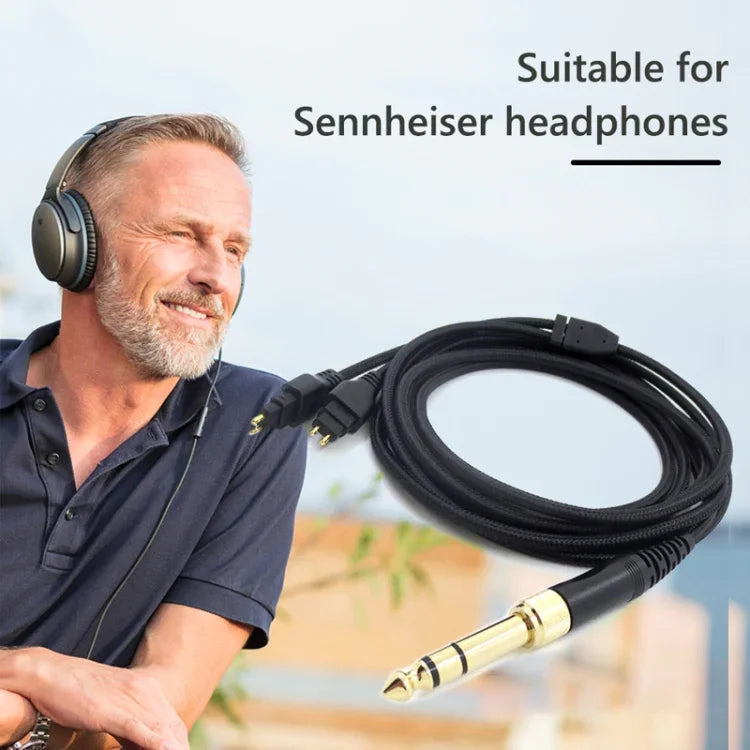 Cáp âm thanh tai nghe cho Sennheiser HD580 HD600 HD650 HD660S, ZS0204