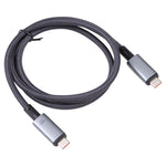Cáp video 10Gbps 8K USB-C/Type-C sang USB-C/Type-C tương thích với USB 3.2, chiều dài: 1m, 10Gbps Type-C sang Type-C