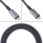 Cáp video 10Gbps 8K USB-C/Type-C sang USB-C/Type-C tương thích với USB 3.2, chiều dài: 1m, 10Gbps Type-C sang Type-C