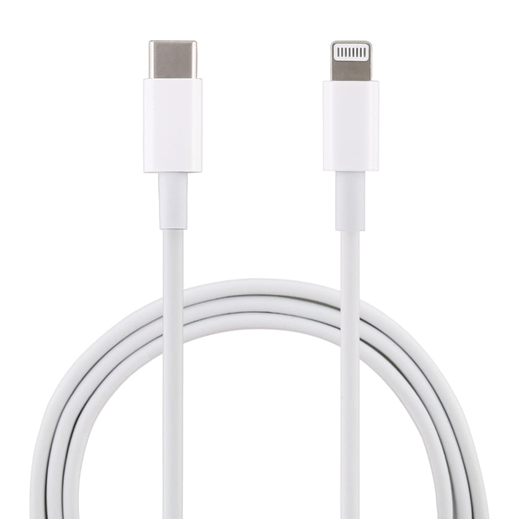 Cáp sạc nhanh PD 20W 9V/2A USB-C / Type-C sang 8 Pin dài 1m cho iPhone, iPad, chiều dài cáp: 1m, 20W 9V/2A