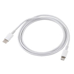 Cáp sạc nhanh PD 20W 9V/2A USB-C / Type-C sang 8 Pin dài 1m cho iPhone, iPad, chiều dài cáp: 1m, 20W 9V/2A