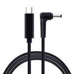 Cáp sạc nguồn laptop USB-C / Type-C sang 4.0 x 1.7mm, chiều dài cáp khoảng 1.5m, Type-C sang đầu đạn 4.0 x 1.7mm