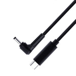 Cáp sạc nguồn laptop USB-C / Type-C sang 4.0 x 1.7mm, chiều dài cáp khoảng 1.5m, Type-C sang đầu đạn 4.0 x 1.7mm