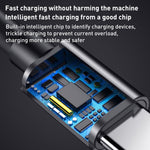 Cáp sạc nguồn laptop USB-C / Type-C sang 4.0 x 1.7mm, chiều dài cáp khoảng 1.5m, Type-C sang đầu đạn 4.0 x 1.7mm