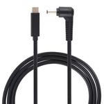 Cáp sạc nguồn laptop USB-C / Type-C sang 4.0 x 1.35mm, chiều dài cáp: khoảng 1.5m, Type-C sang 4.0 x 1.35mm