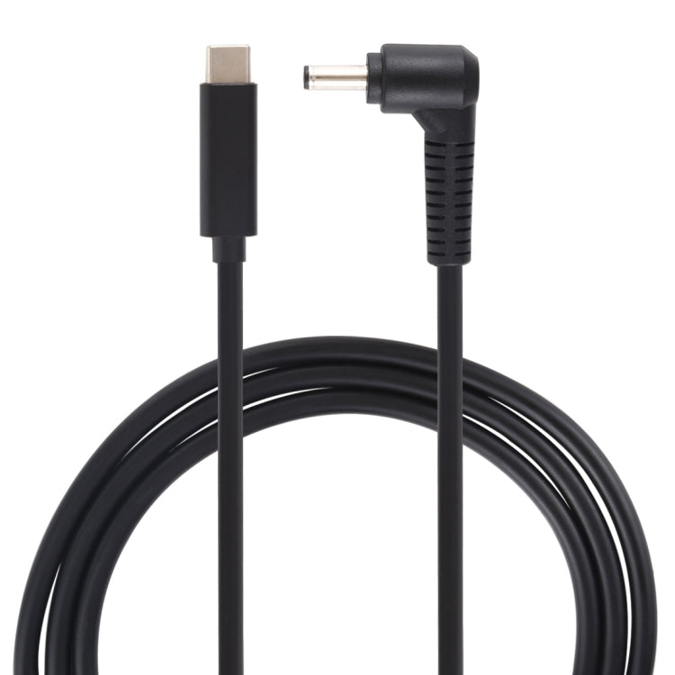 Cáp sạc nguồn laptop USB-C / Type-C sang 4.0 x 1.35mm, chiều dài cáp: khoảng 1.5m, Type-C sang 4.0 x 1.35mm
