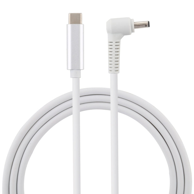 Cáp sạc nguồn laptop USB-C / Type-C sang 4.0 x 1.35mm, chiều dài cáp: khoảng 1.5m, Type-C sang 4.0 x 1.35mm