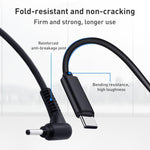 Cáp sạc nguồn laptop USB-C / Type-C sang 4.0 x 1.35mm, chiều dài cáp: khoảng 1.5m, Type-C sang 4.0 x 1.35mm