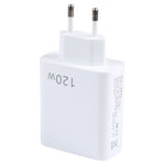 Sạc đa cổng 120W Dual PD Type-C + 3 x USB, phích cắm EU, phích cắm EU