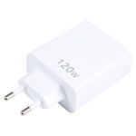 Sạc đa cổng 120W Dual PD Type-C + 3 x USB, phích cắm EU, phích cắm EU