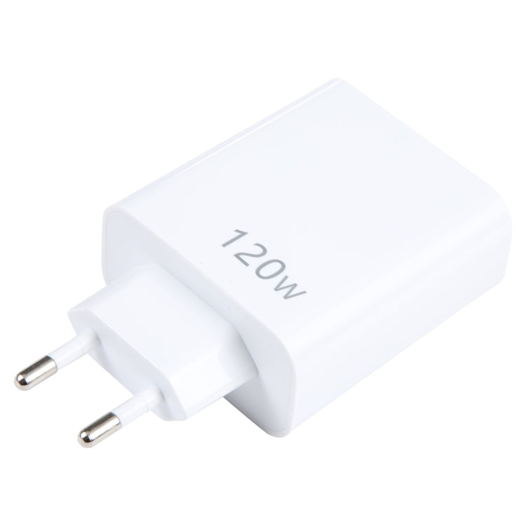 Sạc đa cổng 120W Dual PD Type-C + 3 x USB, phích cắm EU, phích cắm EU