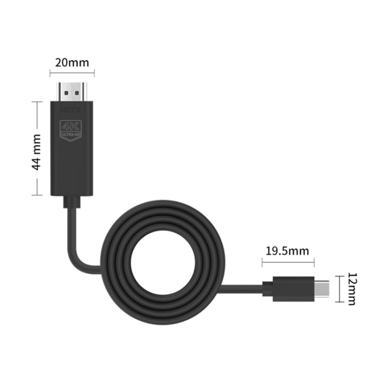 Cáp Onten UC503 USB-C / Type-C 4K 30Hz HDTV, UC503
