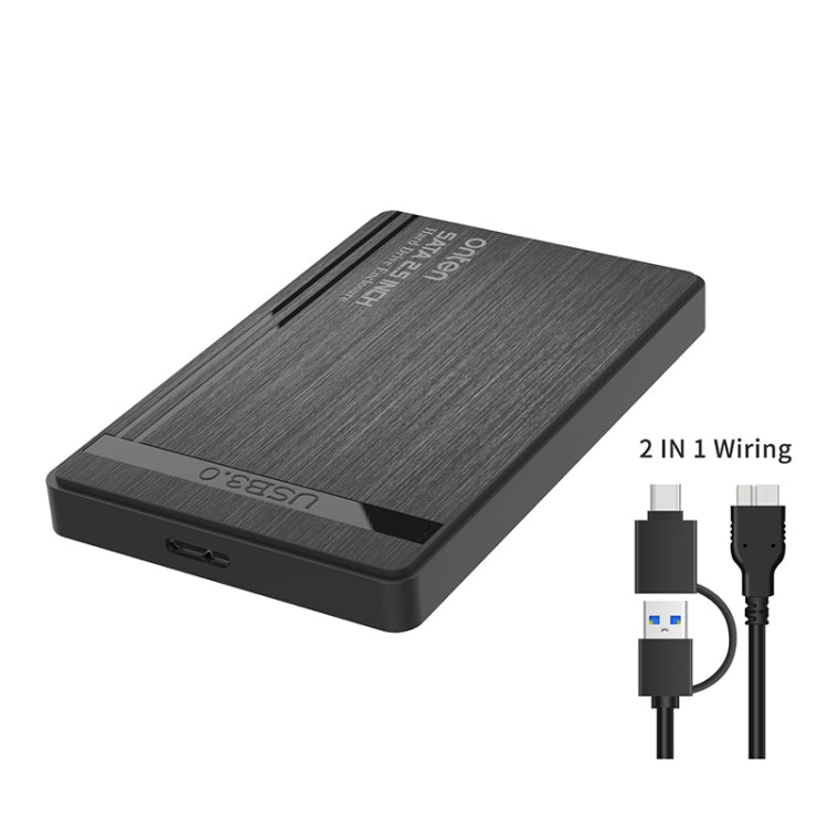 Hộp đựng ổ cứng ngoài 12,5 inch Onten UHD1 kèm cáp 2 trong 1