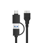 Hộp đựng ổ cứng ngoài 12,5 inch Onten UHD1 kèm cáp 2 trong 1