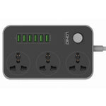 Ổ cắm đa năng du lịch văn phòng gia đình LDNIO SC3604 6 cổng USB, chiều dài cáp: 2m, phích cắm US, SAS8611AUK, SAS8611AUS, SAS8611BUK, SAS8611BUS, SAS8611EU