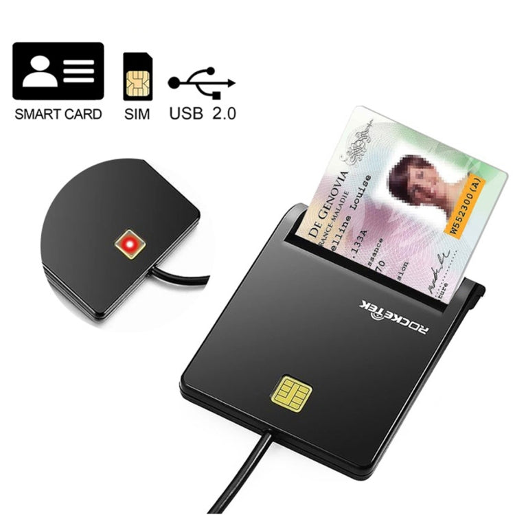 Đầu đọc thẻ thông minh ROCKETEK SCR1-C CAC ID SIM Chip, SCR1-C