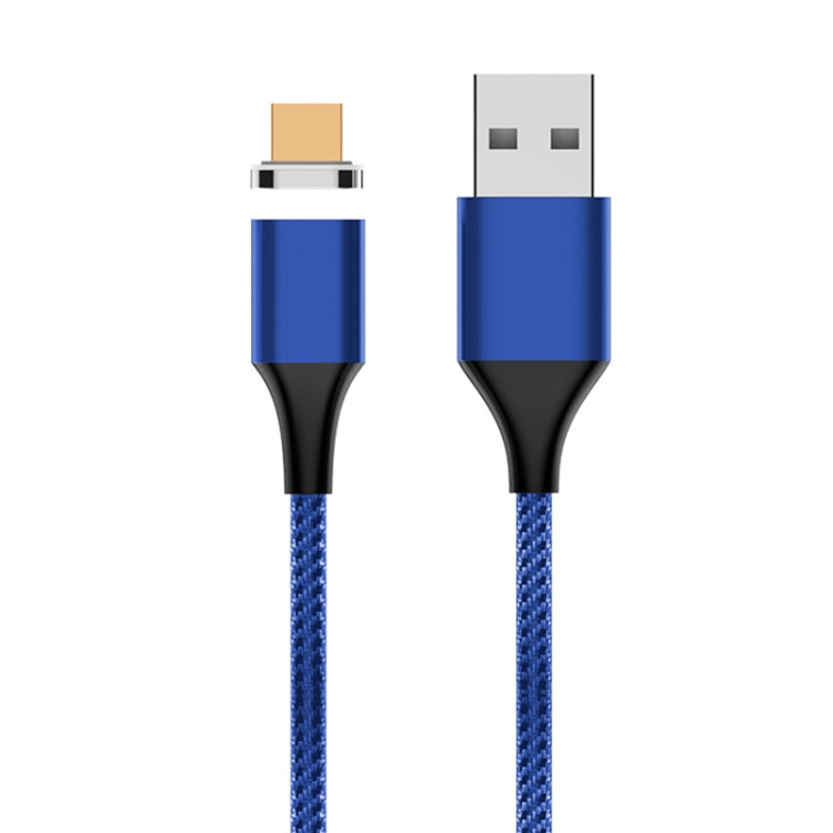 Cáp dữ liệu từ USB sang Micro USB bện nylon có nam châm M11 5A, chiều dài cáp: 2m, Micro USB