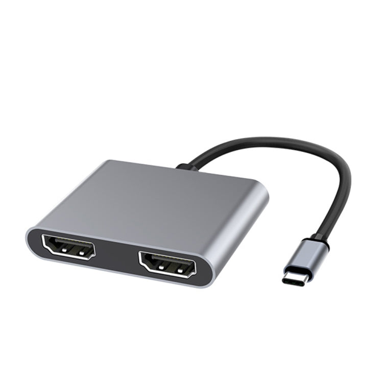 Trạm kết nối đa chức năng 2 trong 1 USB-C / Type-C sang hai cổng HDMI HUB