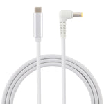 Cáp sạc nguồn laptop USB-C / Type-C sang 5.5 x 2.5mm, chiều dài cáp: khoảng 1.5m, Type-C sang 5.5 x 2.5mm (góc vuông)