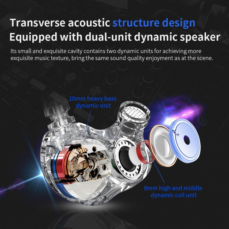 Tai nghe thể thao âm nhạc HiFi nhét tai bốn đơn vị QKZ CK9