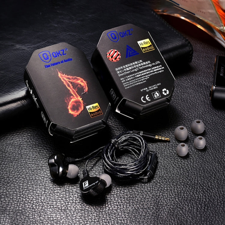 Tai nghe thể thao âm nhạc HiFi nhét tai bốn đơn vị QKZ CK9