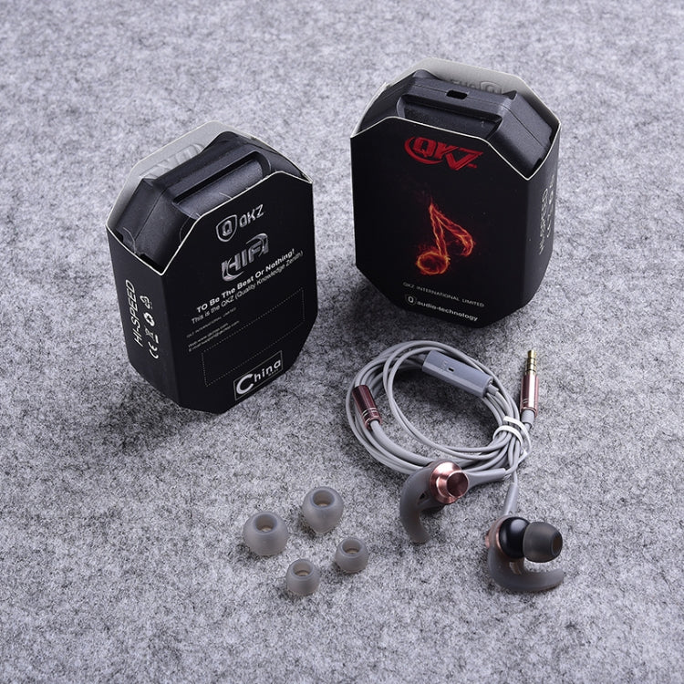 Tai nghe thể thao âm nhạc QKZ EQ1 CNC kim loại vây cá mập, Phiên bản có micro