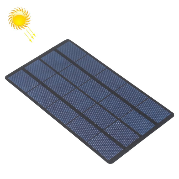 Pin năng lượng mặt trời DIY 5V 3W 600mAh module tấm pin mặt trời, kích thước: 110 x 190mm, 5V 3W 600mAh 110 x 190mm