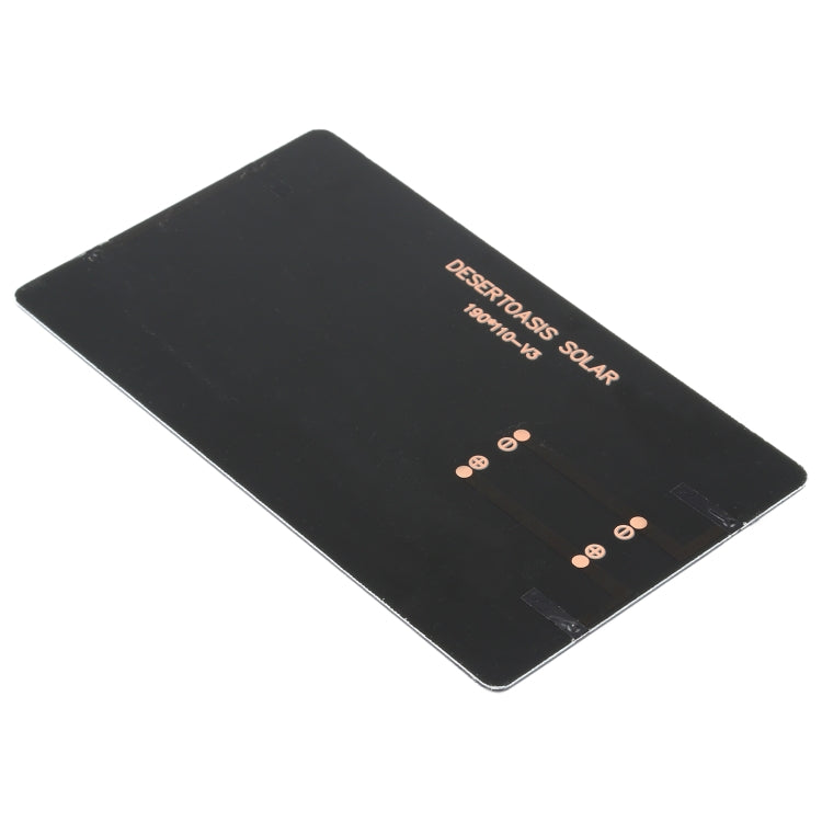 Pin năng lượng mặt trời DIY 5V 3W 600mAh module tấm pin mặt trời, kích thước: 110 x 190mm, 5V 3W 600mAh 110 x 190mm