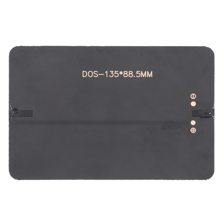 Pin năng lượng mặt trời DIY 5.5V 1.5W 290mAh module tấm pin mặt trời, kích thước: 135 x 88.5mm, 5.5V 1.5W 290mAh 135 x 88.5mm