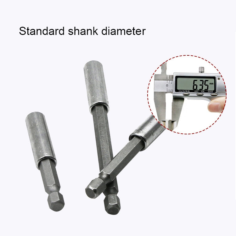 5 cái đầu khoan điện 1/4 thanh nối từ tính cao, ống nối khoan súng, khớp nối xoay nhanh, chiều dài: 60mm, khớp nối 60mm