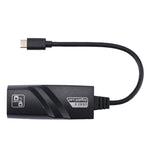 Cáp chuyển đổi USB-C / Type-C sang RJ45 mạng Gigabit Ethernet dài 15cm, RJ45