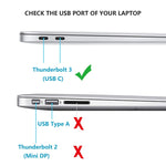 Cáp chuyển đổi USB-C / Type-C sang RJ45 mạng Gigabit Ethernet dài 15cm, RJ45