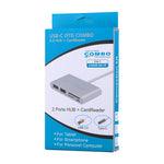 Đầu đọc thẻ đa năng 5 trong 1 Micro SD + SD + USB 3.0 + USB 2.0 + Micro USB sang USB-C / Type-C OTG cho máy tính bảng, điện thoại thông minh, PC, 5 trong 1 (Bạc), 5 trong 1 (Vàng)