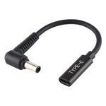 Cáp sạc bộ chuyển đổi nguồn DP 5.0 x 1.0mm sang Type-C cái