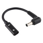 Cáp sạc bộ chuyển đổi nguồn DP 5.0 x 1.0mm sang Type-C cái