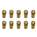 10 cái đai kẹp đồng ba càng cho phụ kiện máy mài điện, đường kính lỗ: 2.2mm, đường kính lỗ: 2.2mm