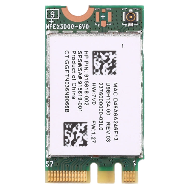 Card mạng RTL8723DE 246 G6 BT 4.0 2.4G SPS 915619-001/915618-002 300M cho laptop HP