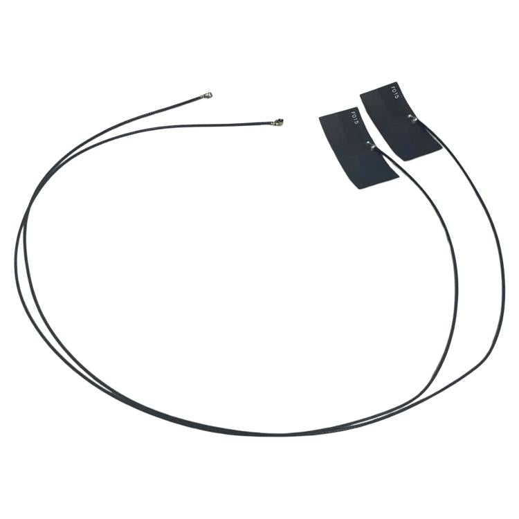 1 cặp ăng-ten mini PCI-E Wifi nội bộ đa năng cho laptop Wifi Bluetooth ăng-ten màng vàng cho card mạng không dây máy tính bảng