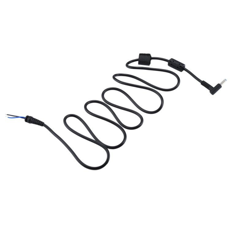 Cáp sạc nguồn DC 3 lõi đầu đực góc 90 độ 4.5 x 3.0 mm dài 1.5m cho laptop HP, 4.5 x 3.0mm