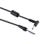 Cáp sạc nguồn DC 3 lõi đầu đực góc 90 độ 4.5 x 3.0 mm dài 1.5m cho laptop HP, 4.5 x 3.0mm