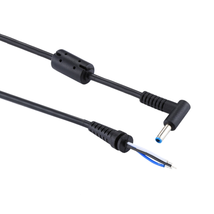 Cáp sạc nguồn DC 3 lõi đầu đực góc 90 độ 4.5 x 3.0 mm dài 1.5m cho laptop HP, 4.5 x 3.0mm